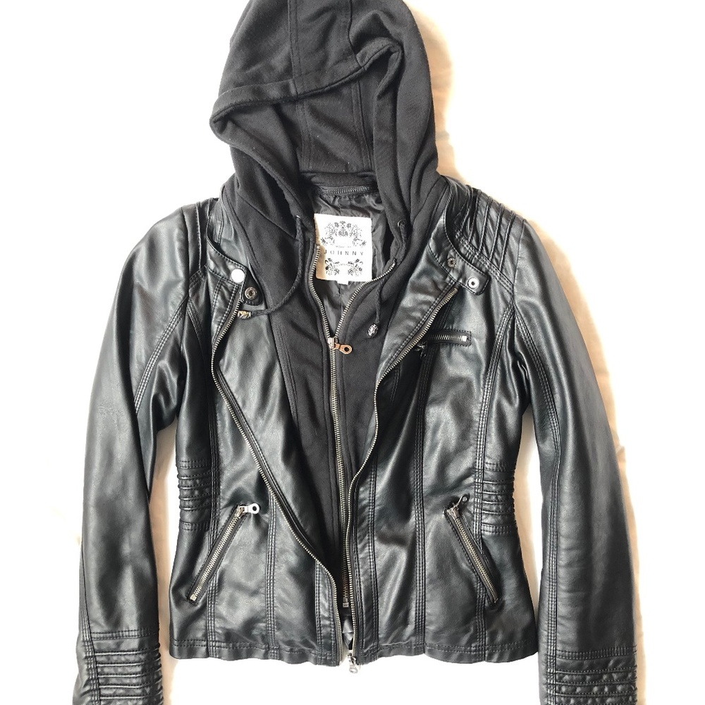Made By Johnny, Los Angeles, faux Leather jacket, size S